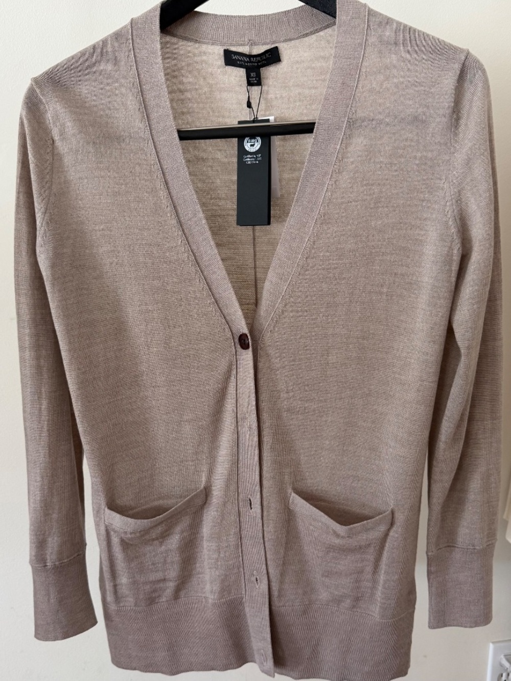 NWT! Banana Republic 100% Merino Wool Cardigan